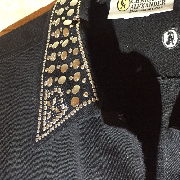 Christine Alexander Black Jacket Large - Picture 4 of 8